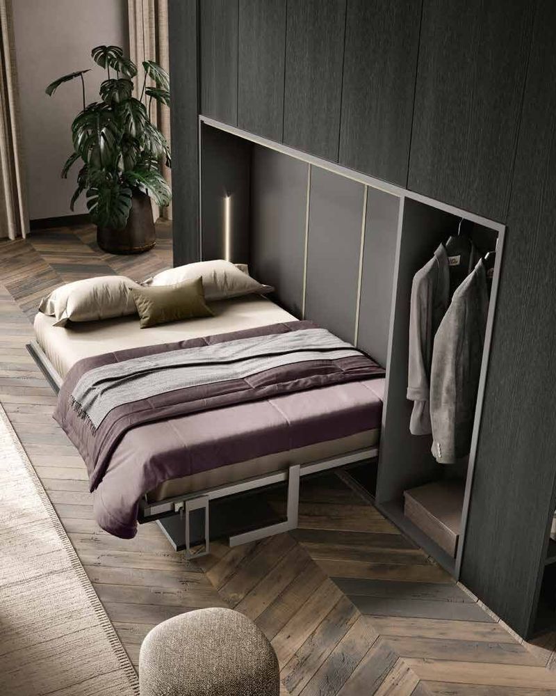 Sweet with its bed folded down