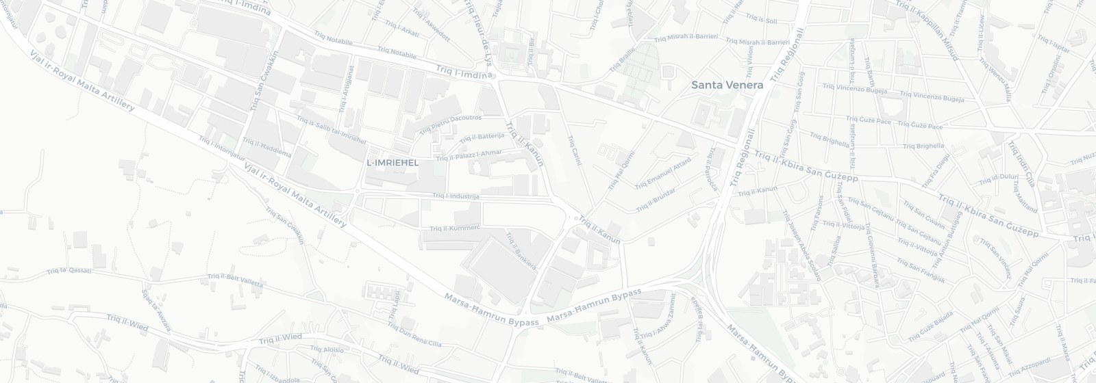 Map of the Casa Moderna showroom in Santa Venera, Malta